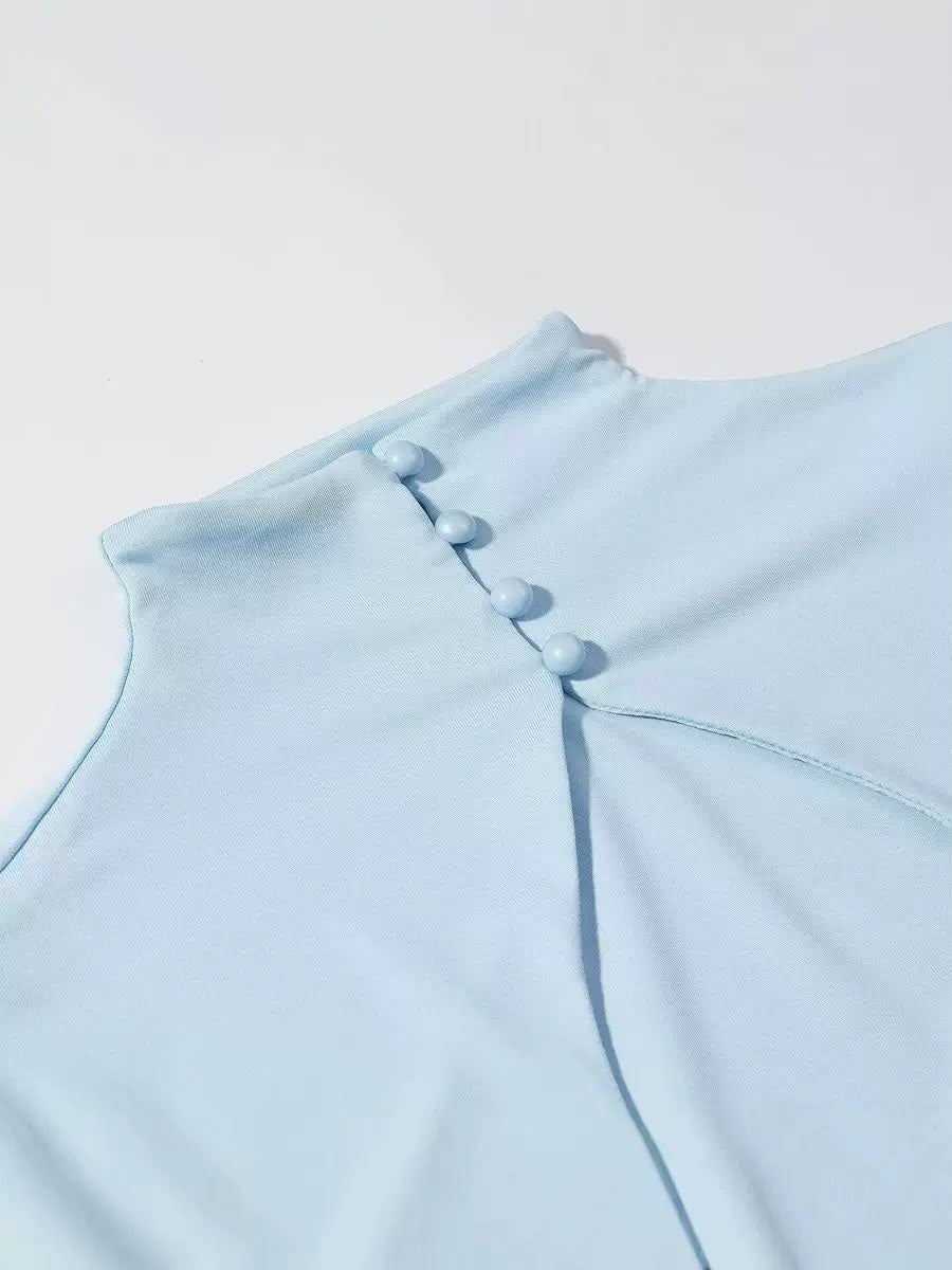 Elinor High-Neck Tee