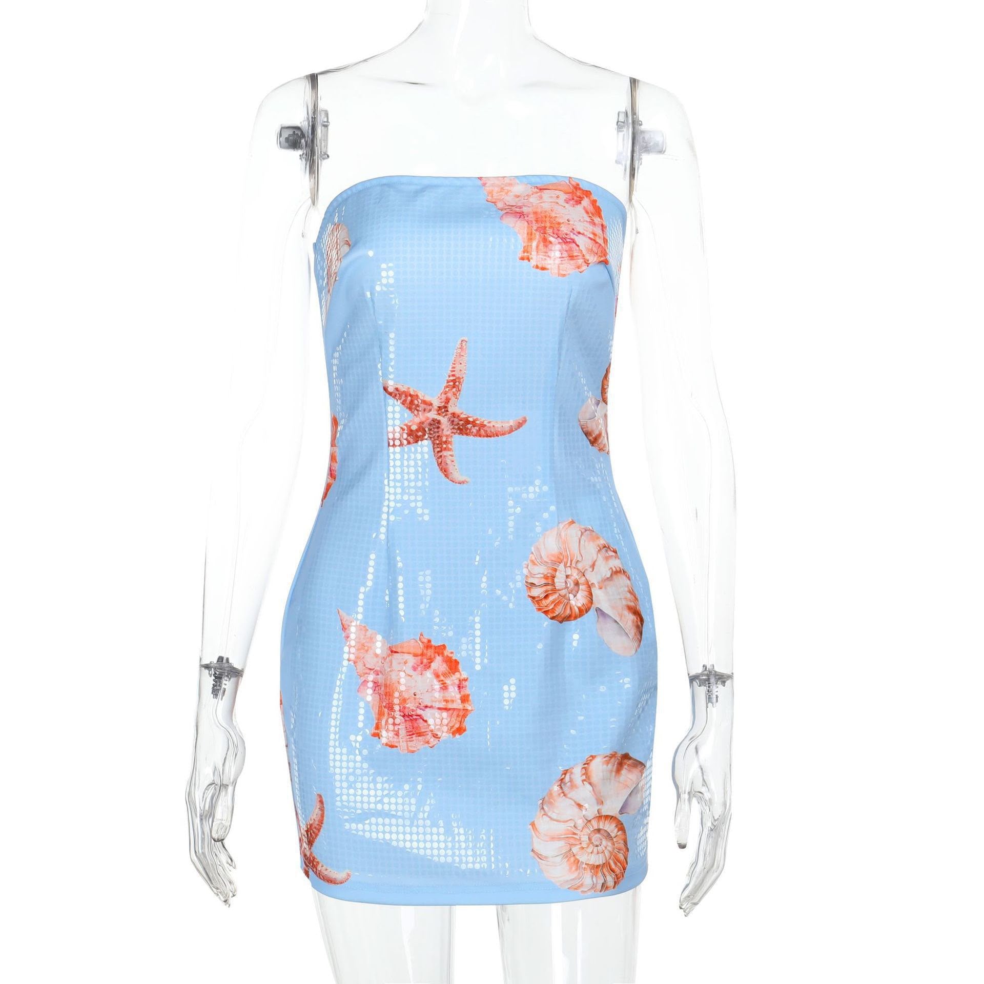Zafira Animal Print Mini Dress