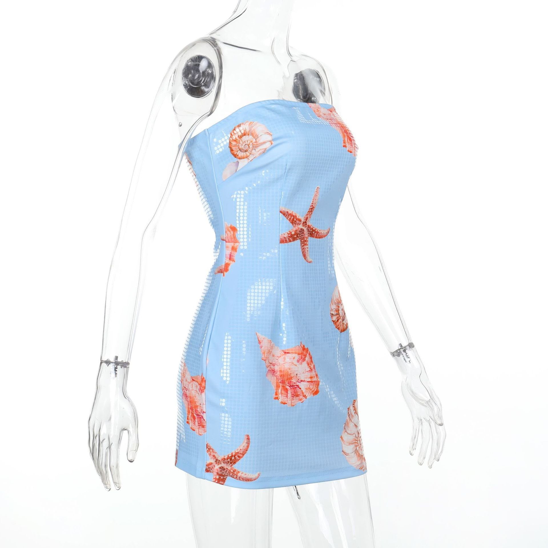 Zafira Animal Print Mini Dress