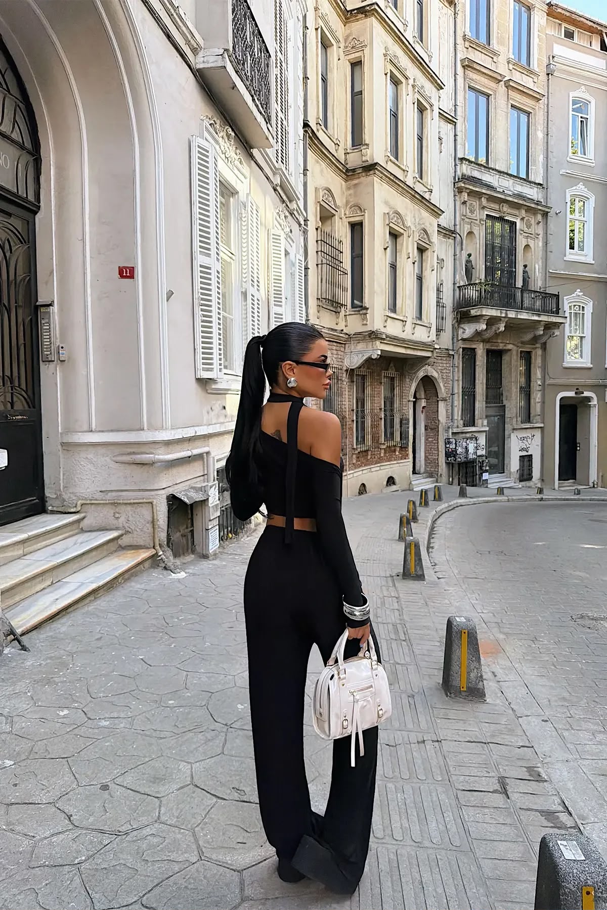 Black Pants Suit