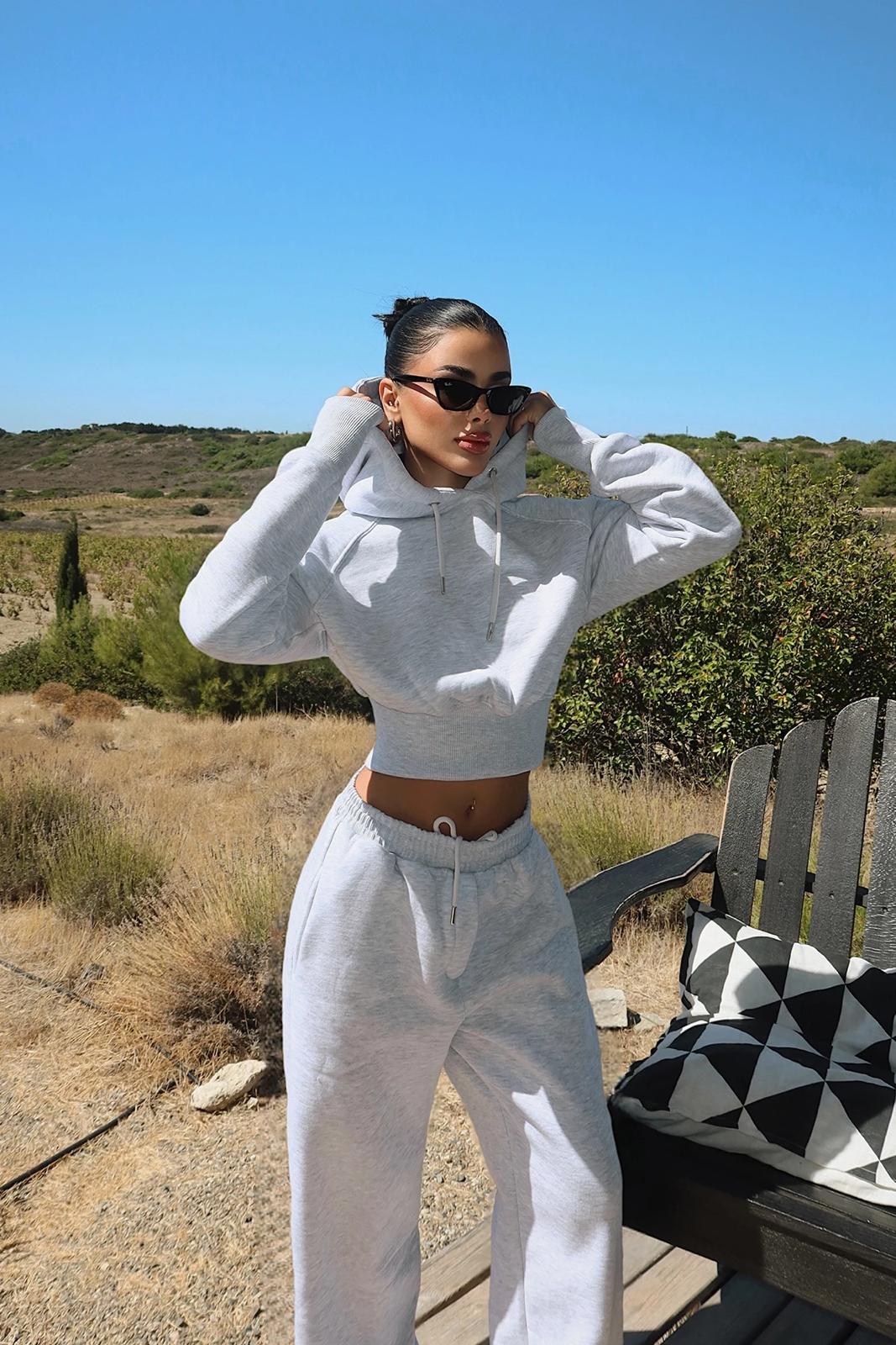 Scarf Hooded Tracksuit
