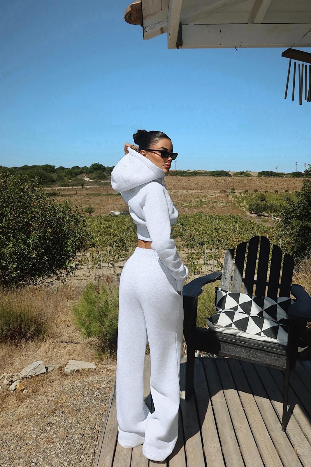 Scarf Hooded Tracksuit