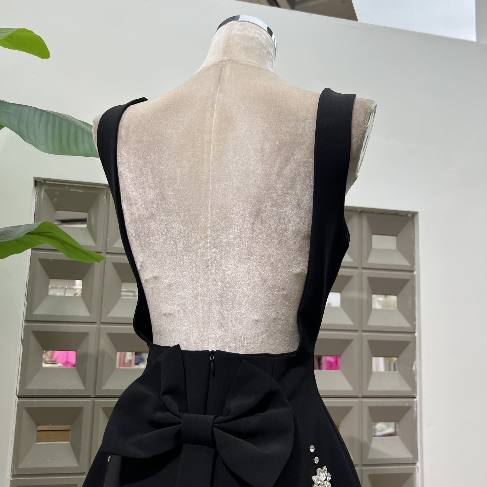 Aurelle Square Neck Mini Dress