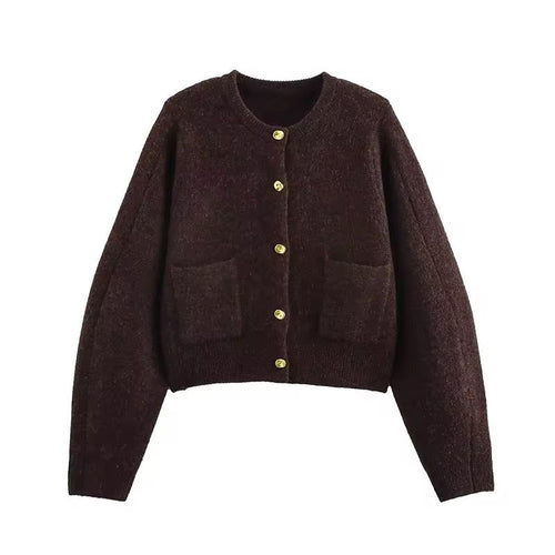 Ava Button Cardigan