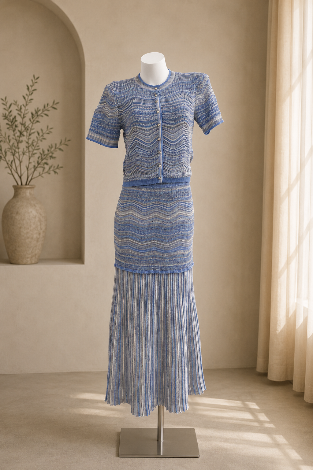 Celeste Knit Skirt Set