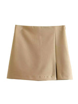Beige mode skorts