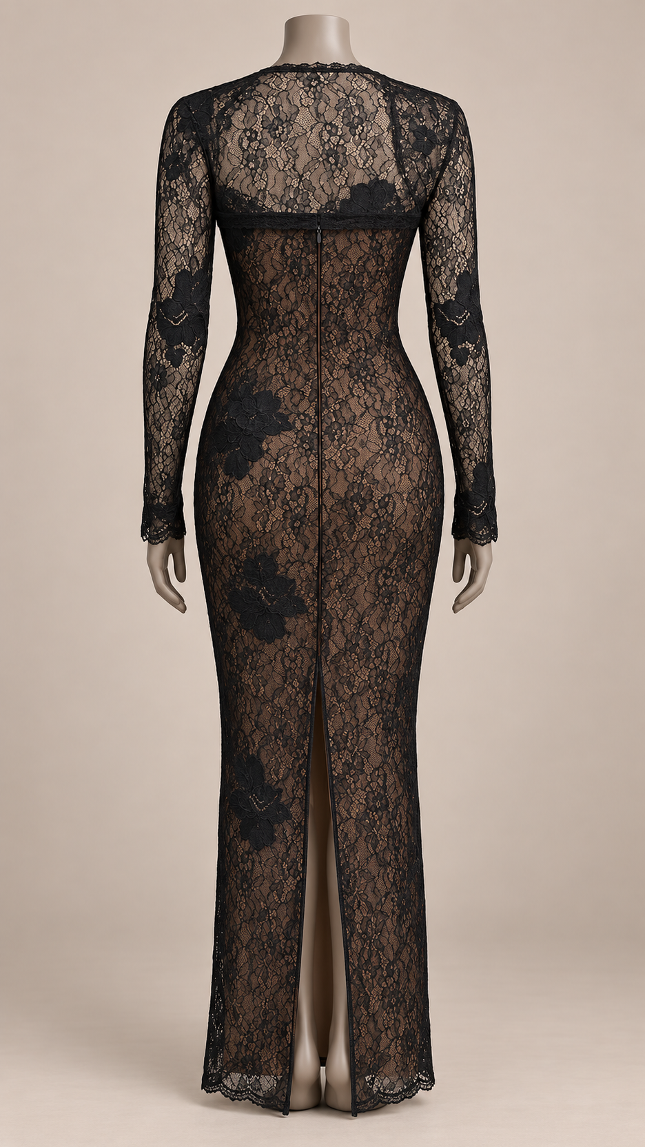 Ariane Bolero Set — Black mannequin back