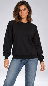 Signe Mesh-Back Sweatshirt