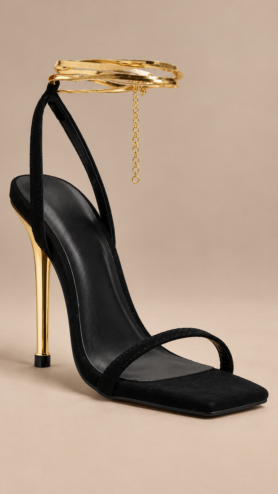 Thaisa Anklet Sandal — Black product only