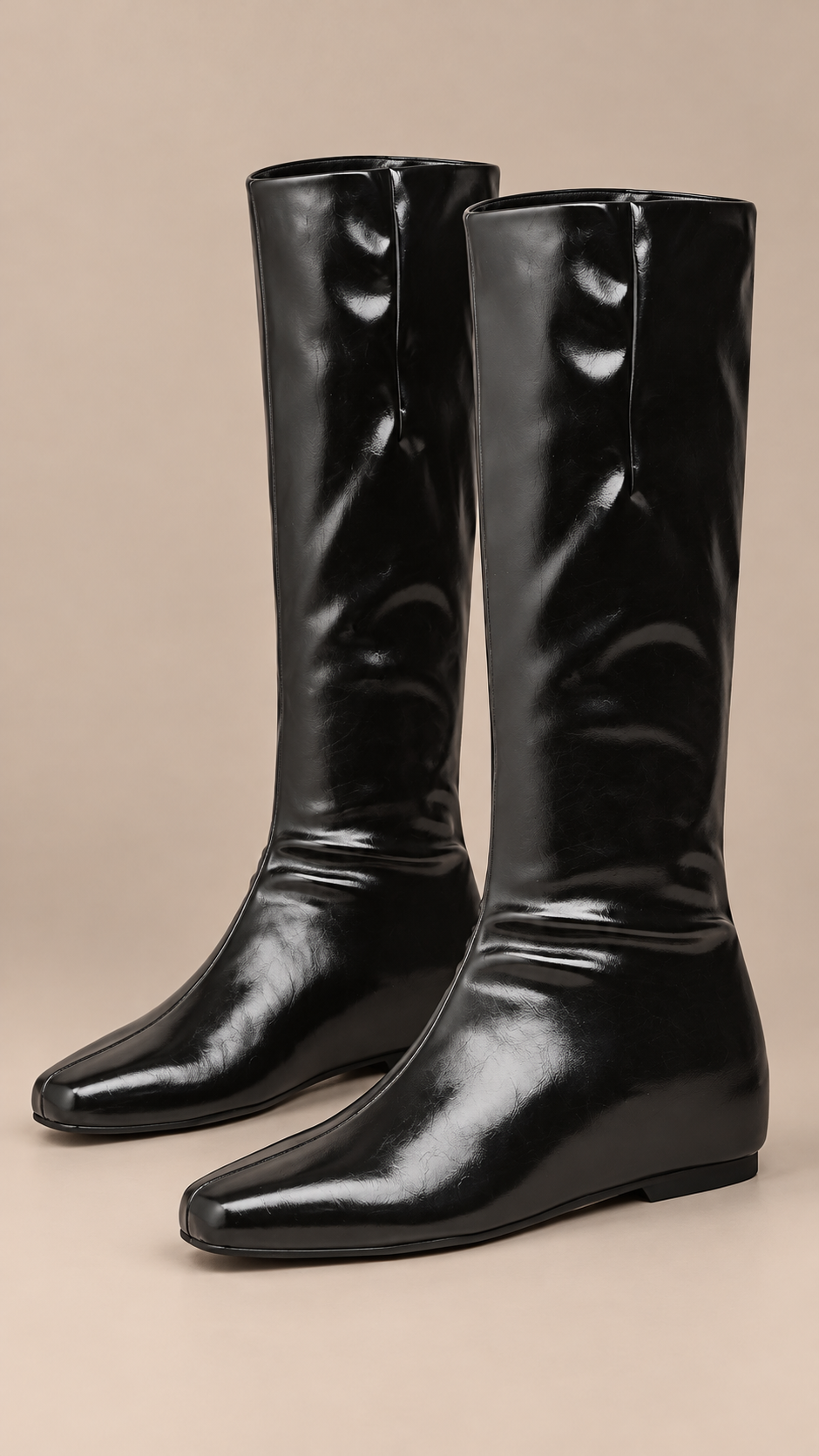 Margery Slouch Knee Boot — Black product only