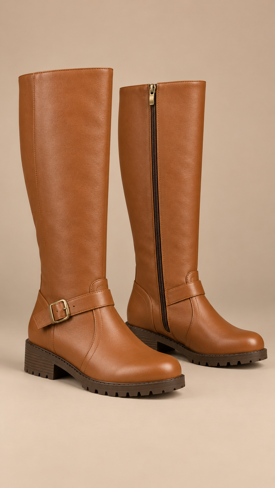 Solveig Equestrian Boots — Brown product only