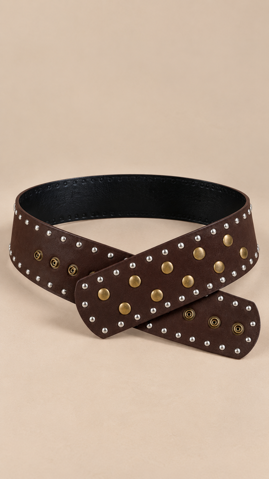 Rosaria Crossover Belt — Brown product only