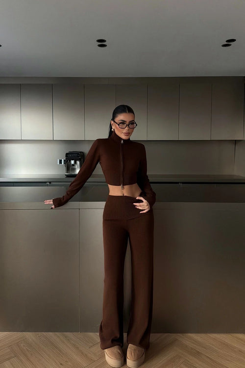 Brown Zenxy Suit