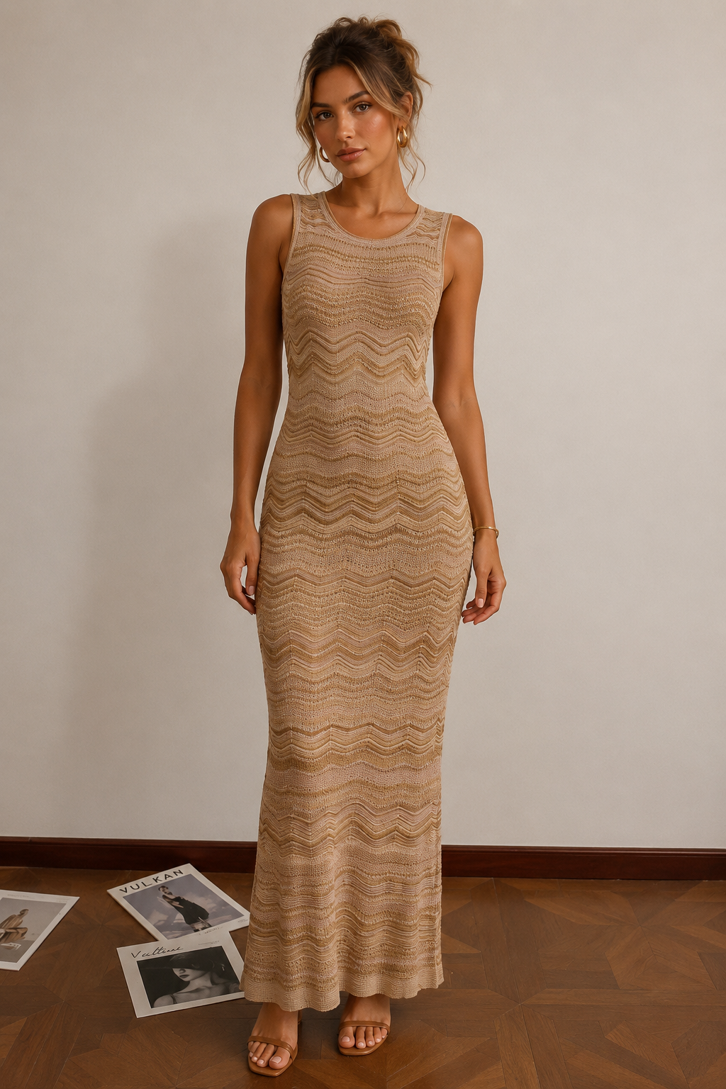 Elise Knit Maxi Dress