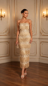 Champagne Tassel Fairy Gown