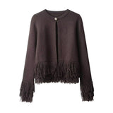 Classic Fringe Cardigan