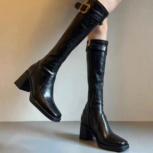 Cowhide Boots