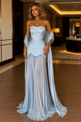 Strapless Pearl Dress