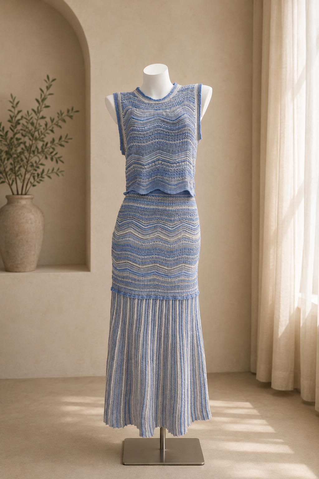 Celeste Knit Skirt Set