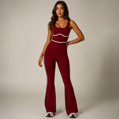 Body Contouring Athletic Jumpsuit