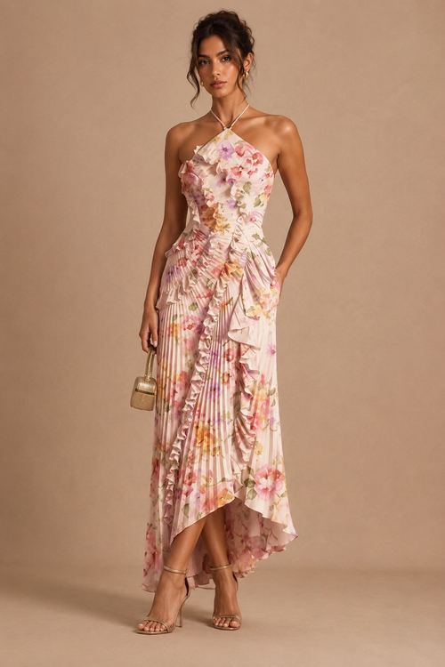 Zyra Strap Maxi Dress