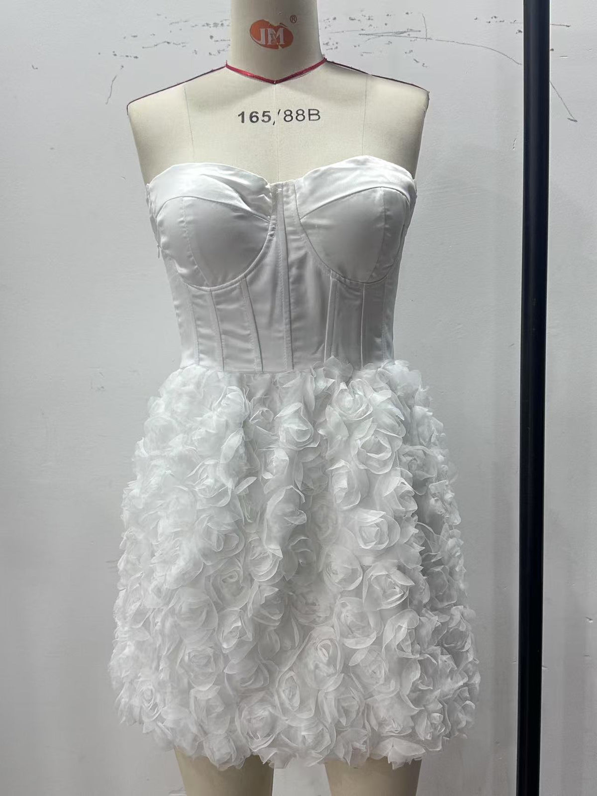 Elite Muse Strapless Mini Dress
