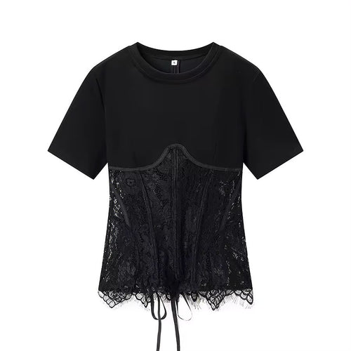 Elodie Lace Tee