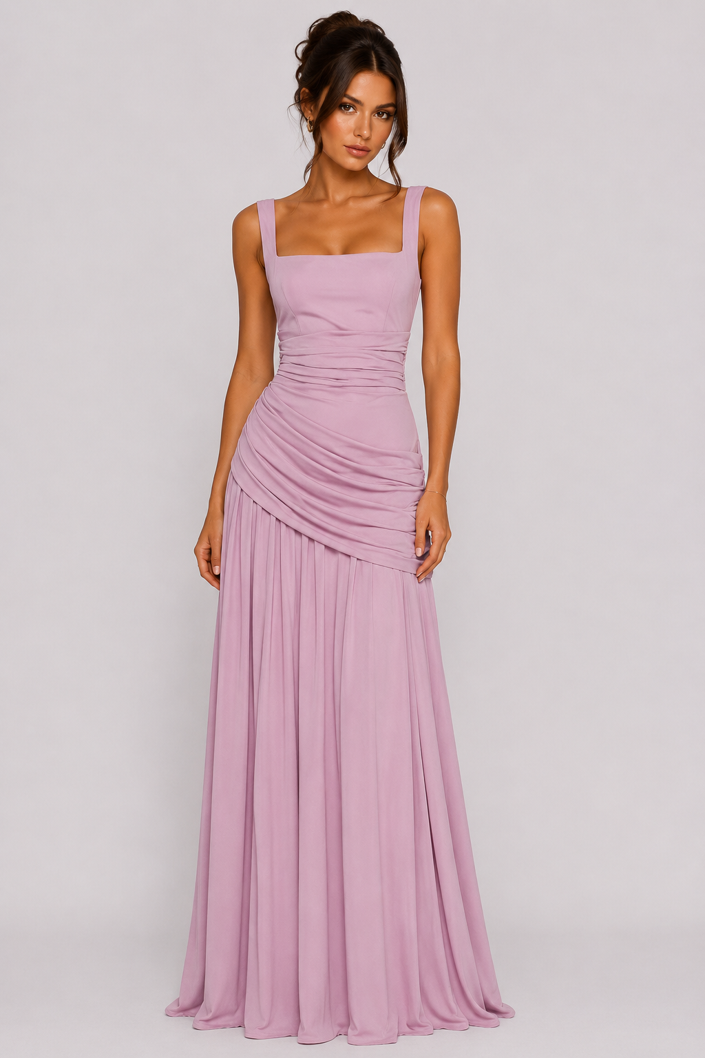 Liora Shirred Maxi Dress