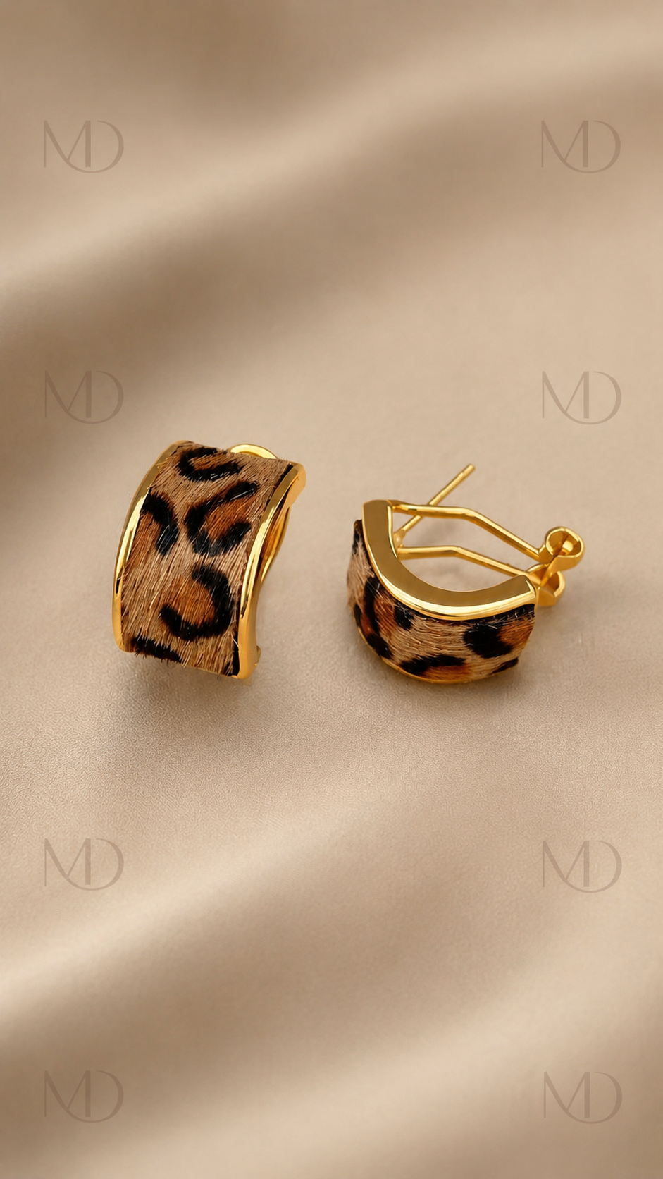 Fauve Leopard C Earrings product view