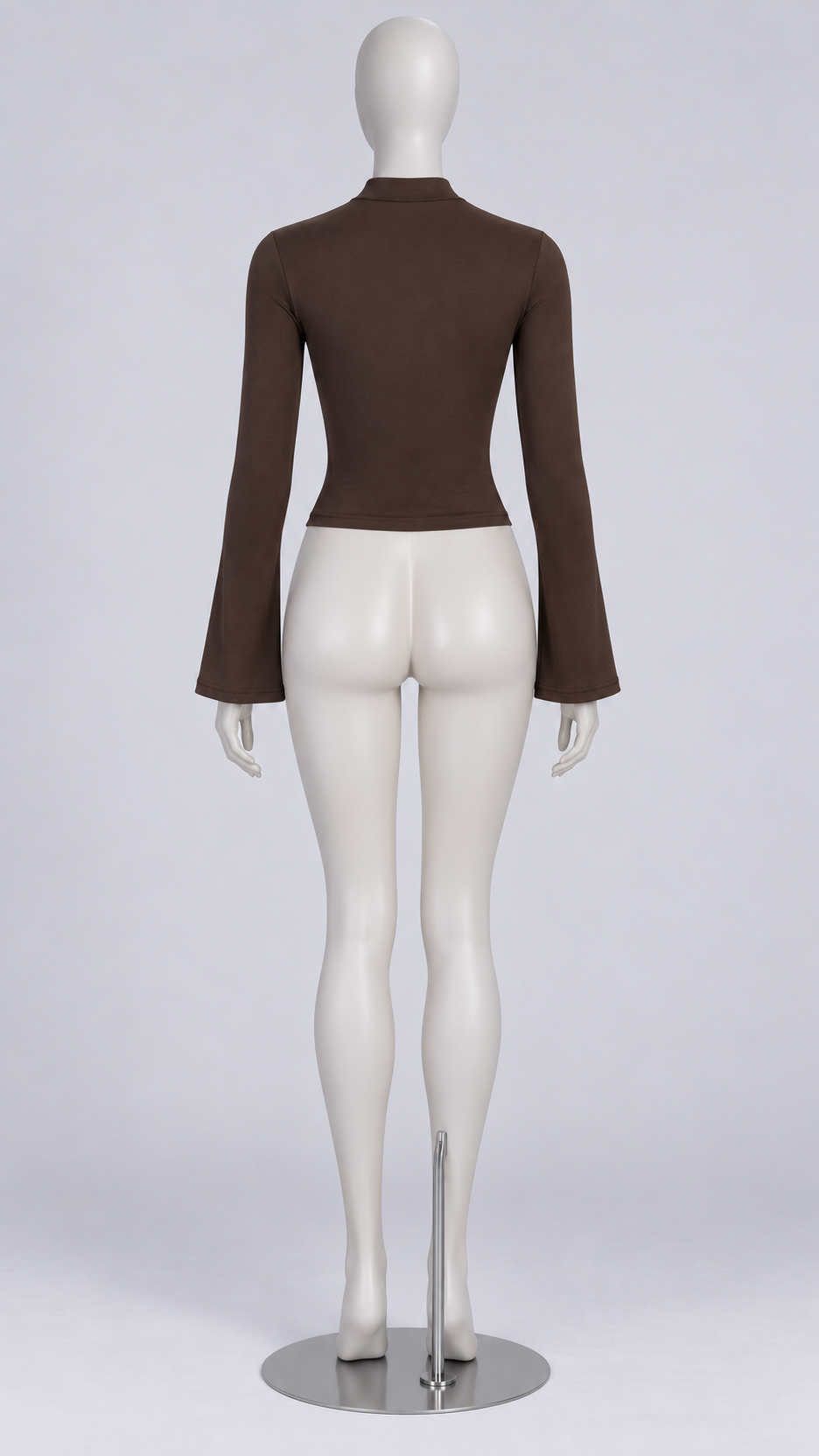Leonie Bell-Sleeve Top — Gallery mannequin back