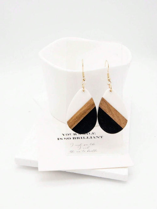 Geometric WaterDrop Earrings