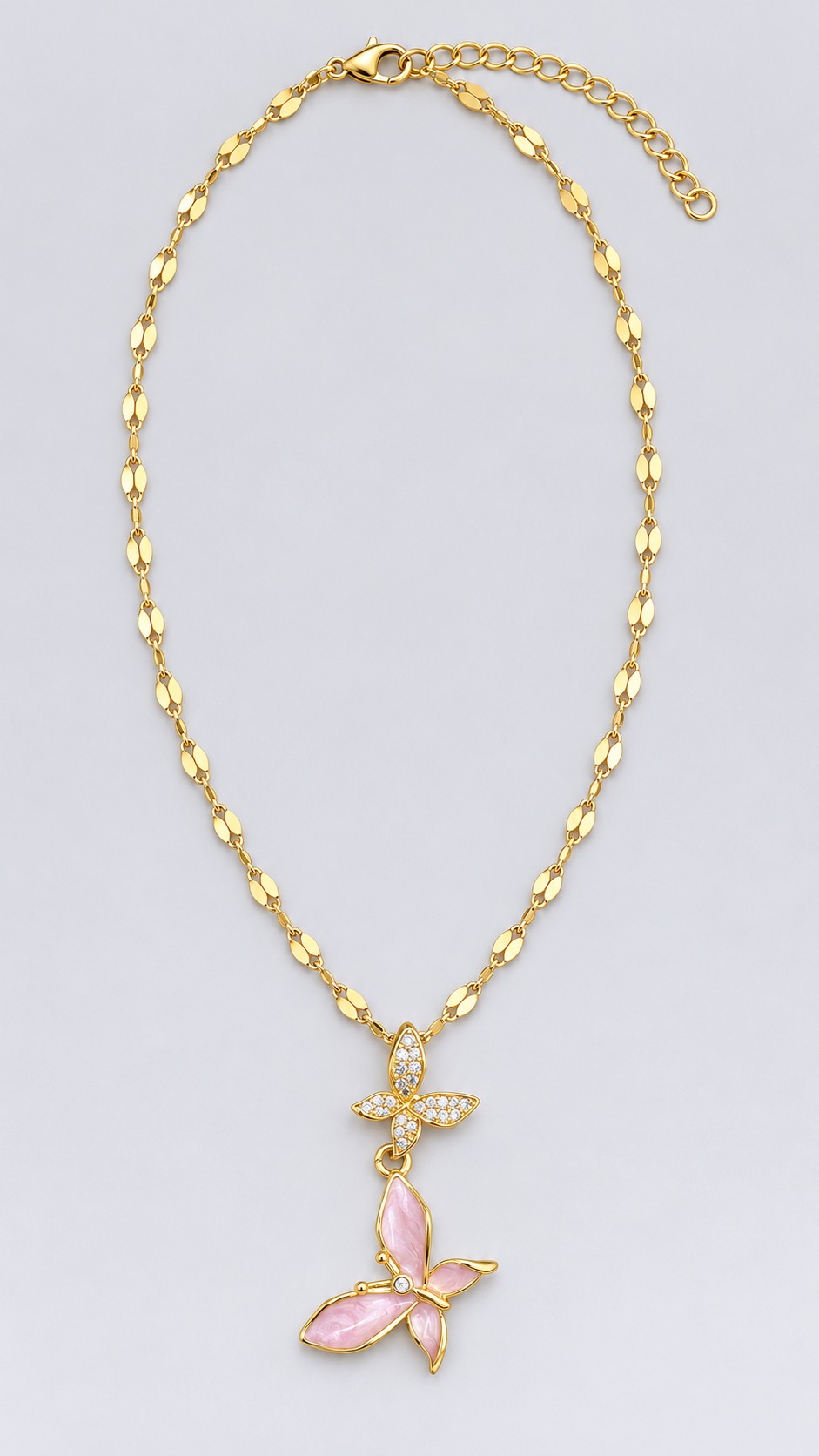 Sunniva Butterfly Necklace — Gold product only