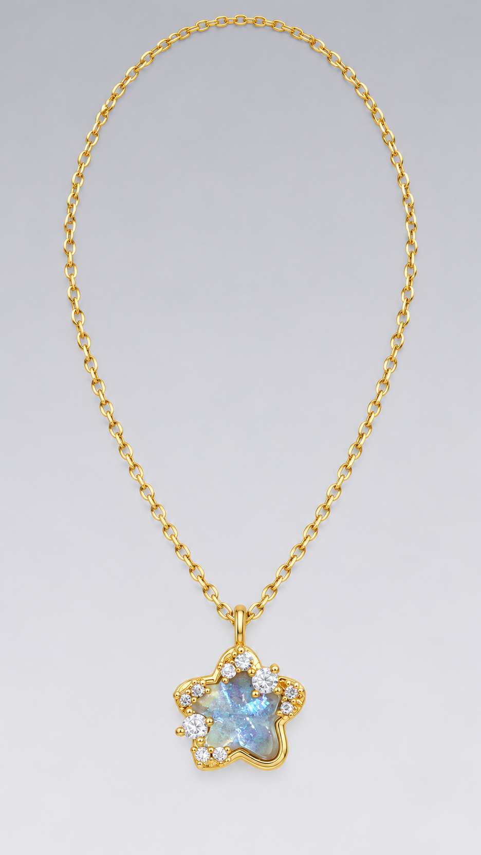 Talitha Starburst Necklace — Gold product only