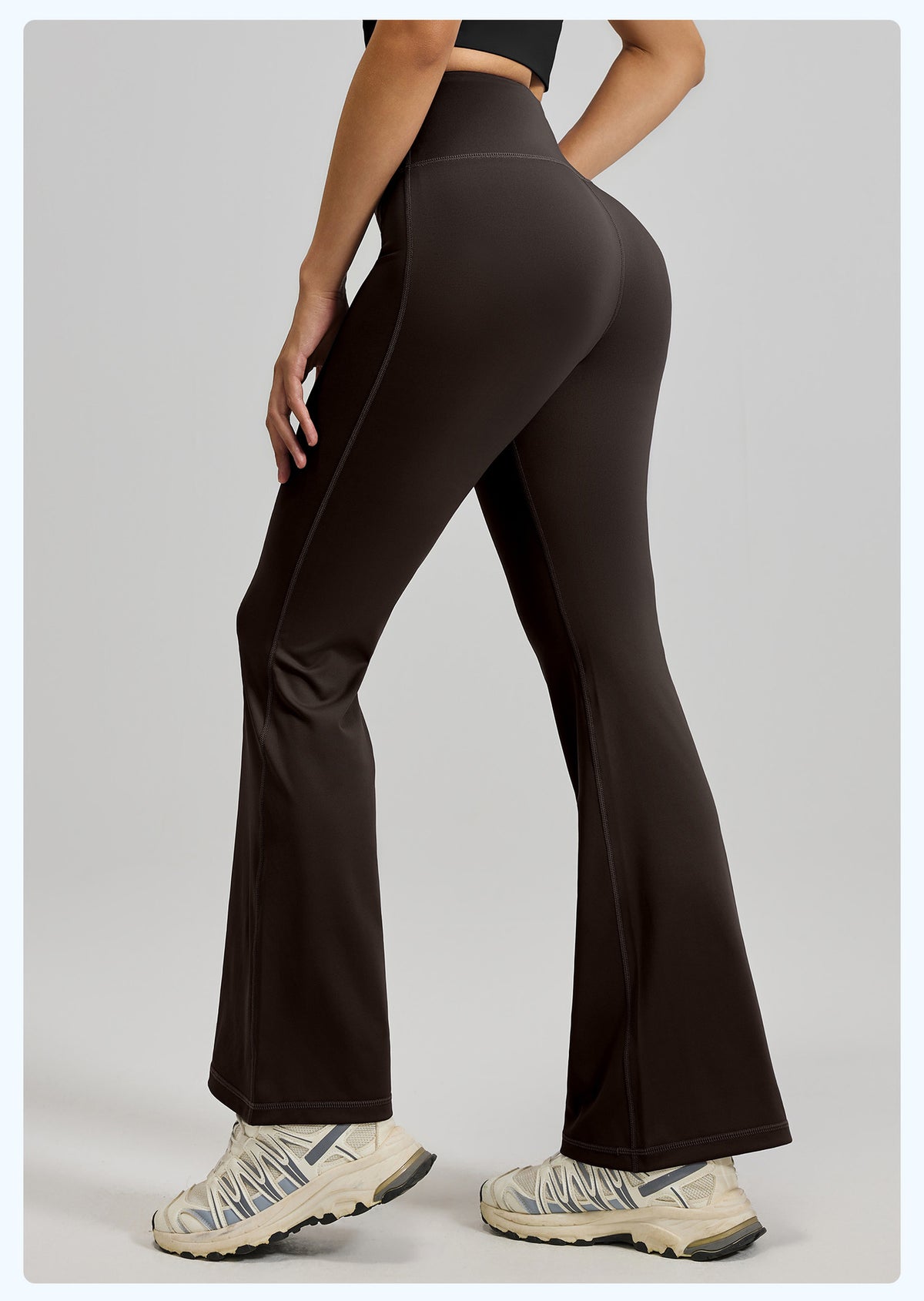 High Waist Flared Yoga Pants