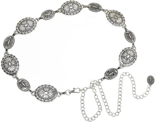 Hollow Out Daisy Chain Belt