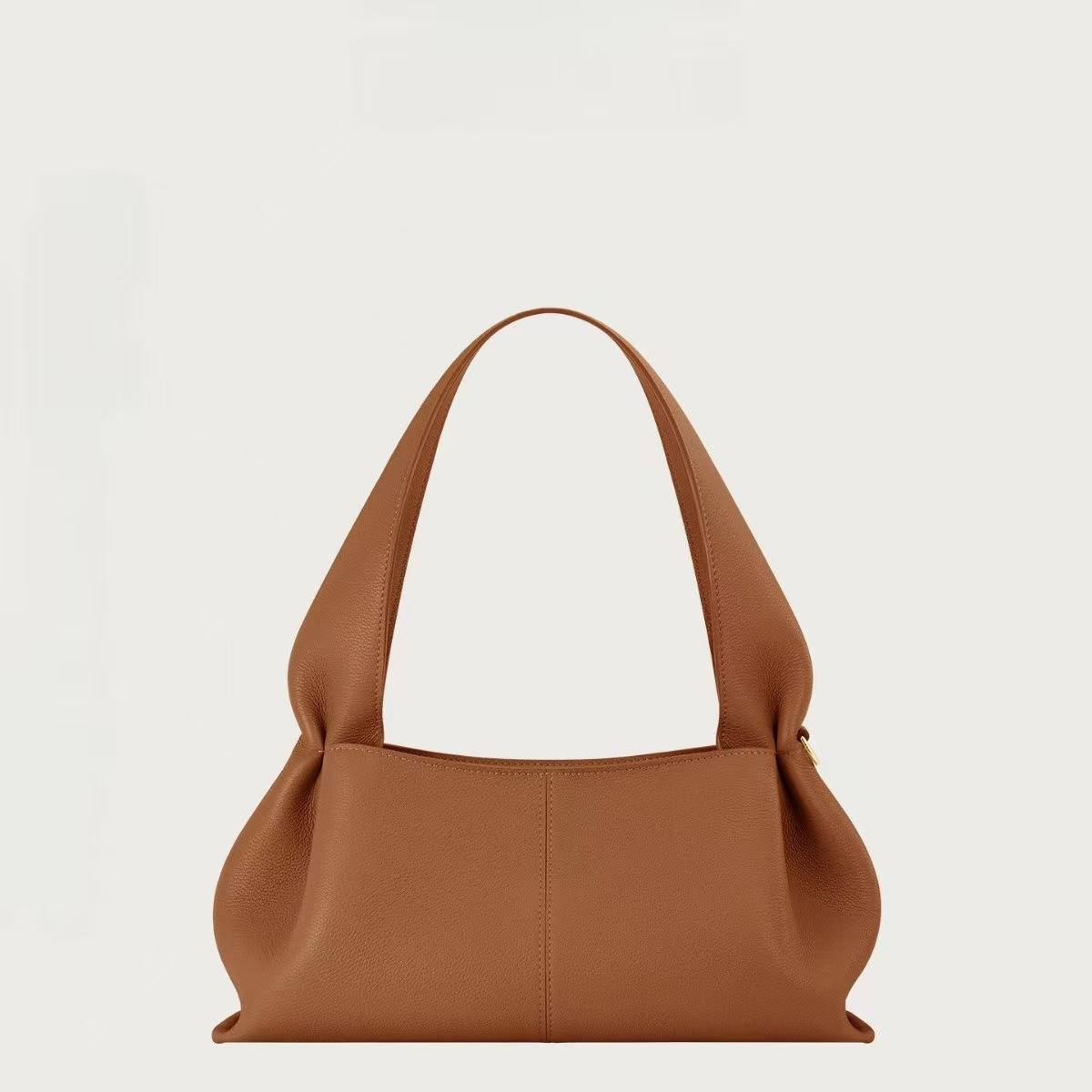 East-West Leather Shoulder Bag