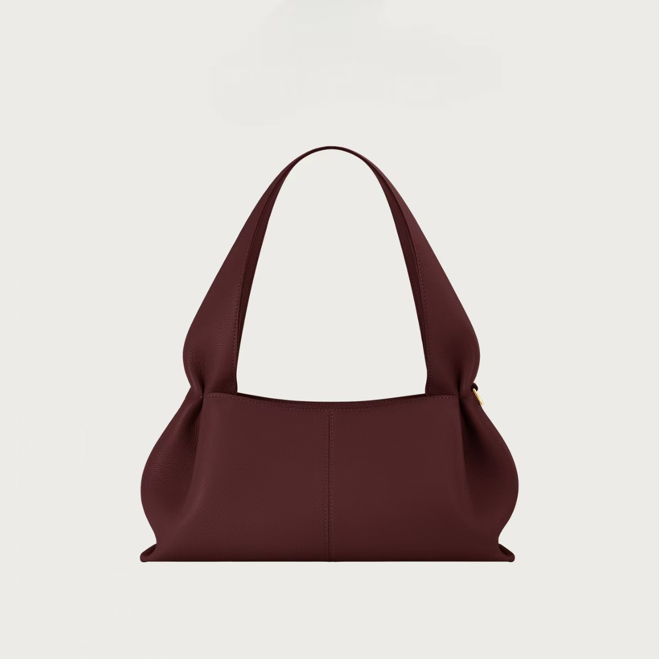 East-West Leather Shoulder Bag