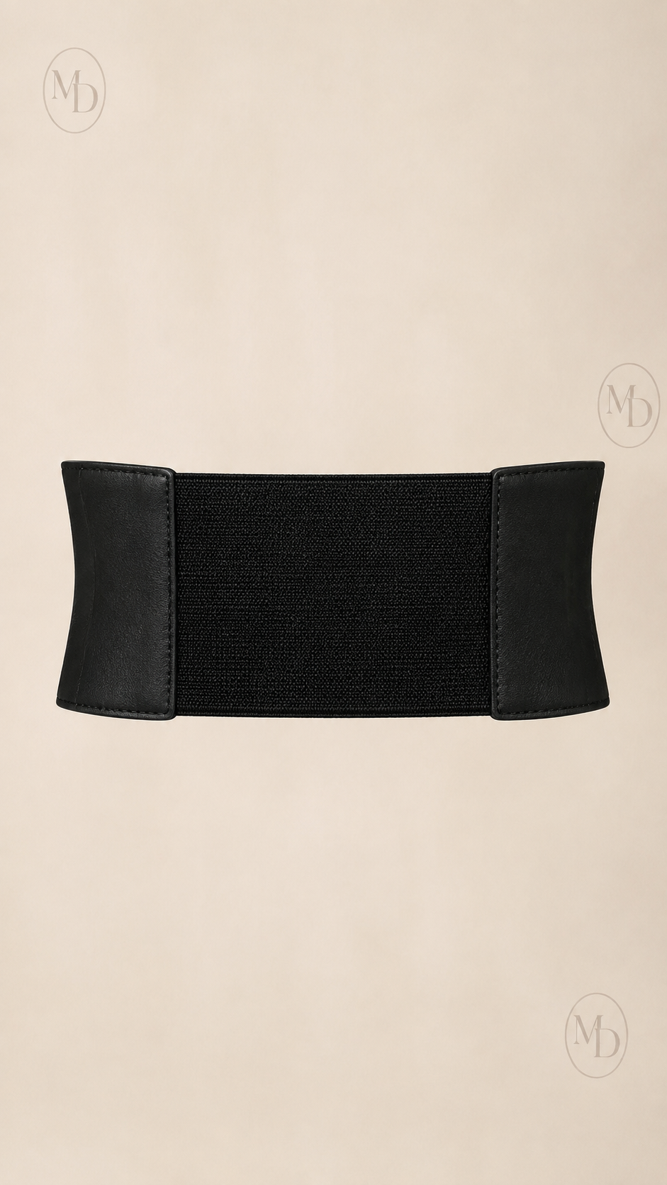 MD Fashionwear automated - Ines Wide Corset Belt - product back