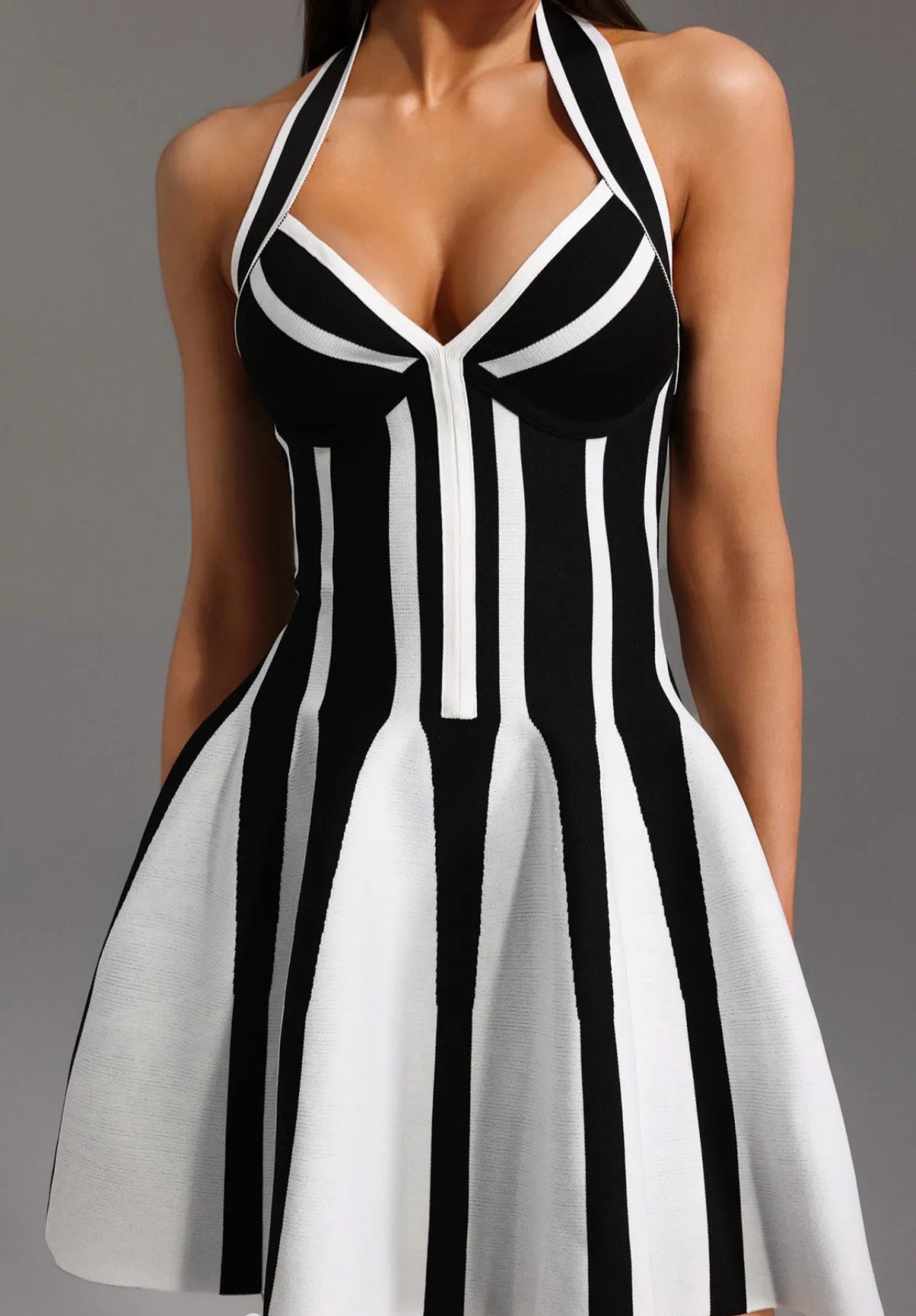 Jacquard Dress - MD Fashionwear