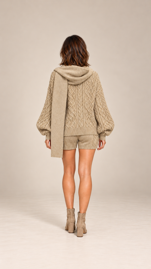 Ardith Cable-Knit Set