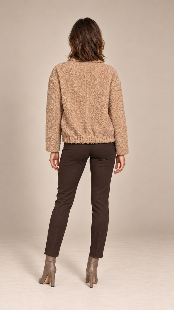 Allegra Teddy Shirt Jacket