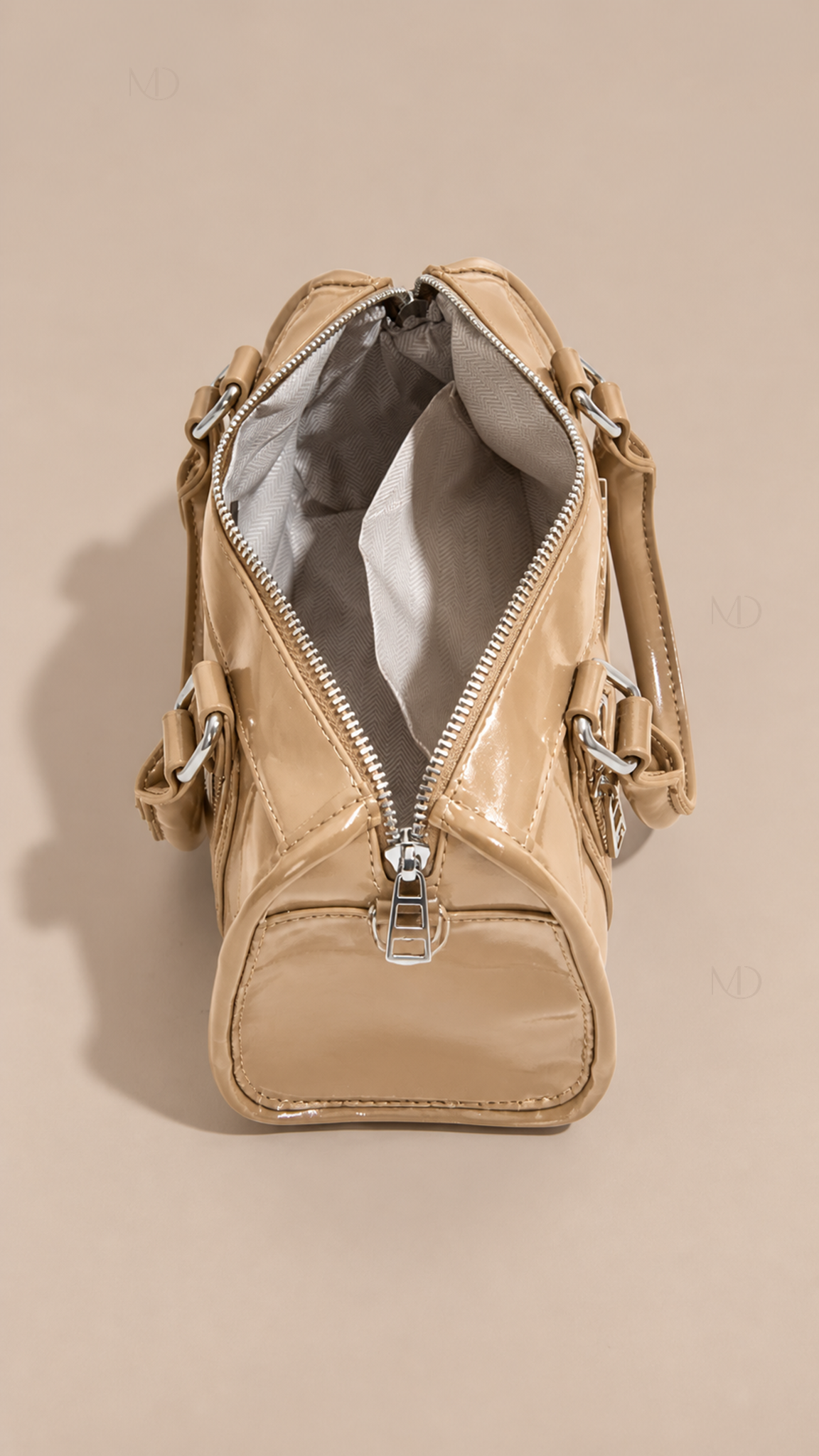 Zadie Studded Wing Bag — khaki product open