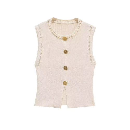 Strikket Vest