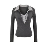 Lace Detail Blouse