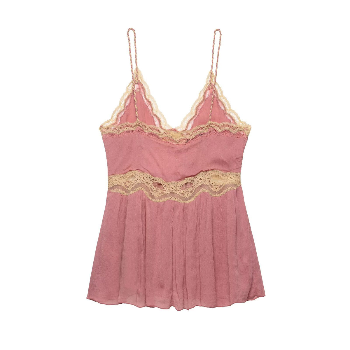 Lace Trim Cami Top