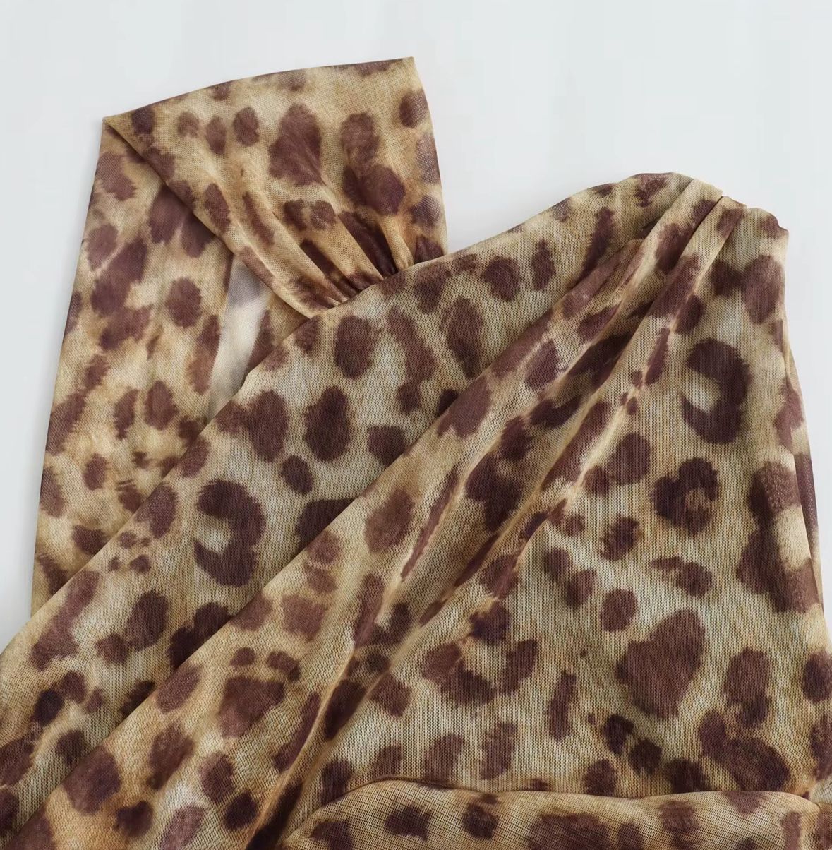 Bodysuit me print leopard