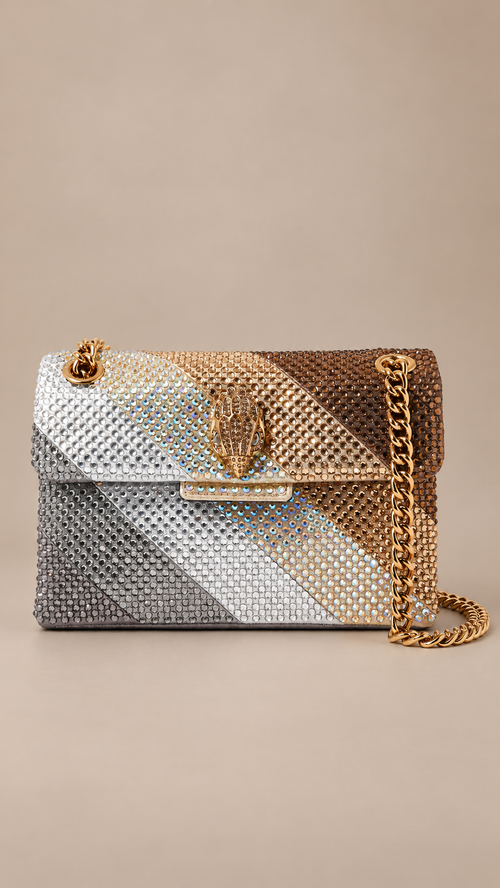 Valencia Prism Shoulder Bag — light brown product closed