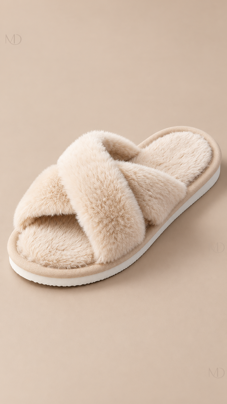 Calliope Crisscross Slide — light brown product only