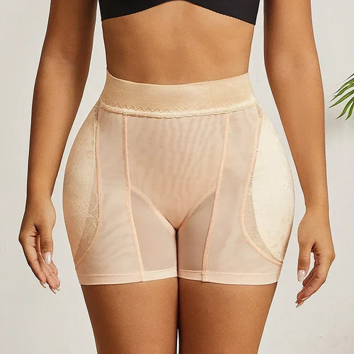 Shapewear-shorts med lav talje og mavekontrol