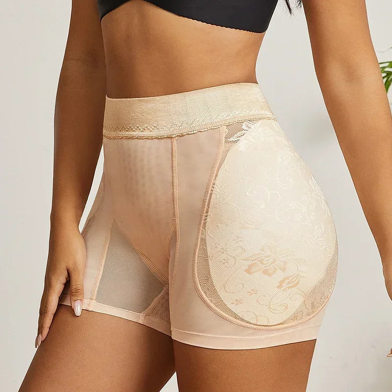 Shapewear-shorts med lav talje og mavekontrol